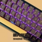 Black Alchemy 104+41 Cherry MX PBT Dye-subbed Keycaps Set for Mechanical Gaming Keyboard